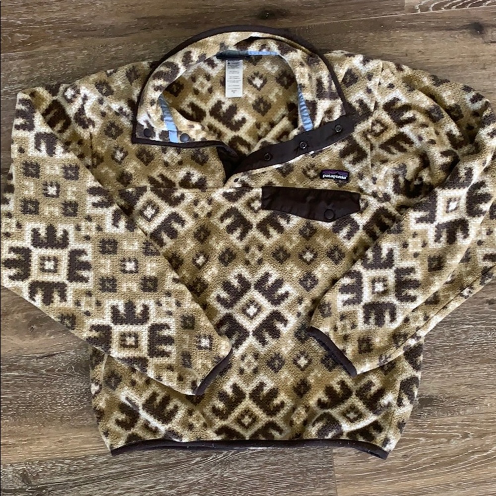 RARE Patagonia Synchilla Snap T Fleece Pullover